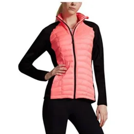 Thirty Two  Degrees Heat Weatherproof Mix Media Jacket Neon Pink Small