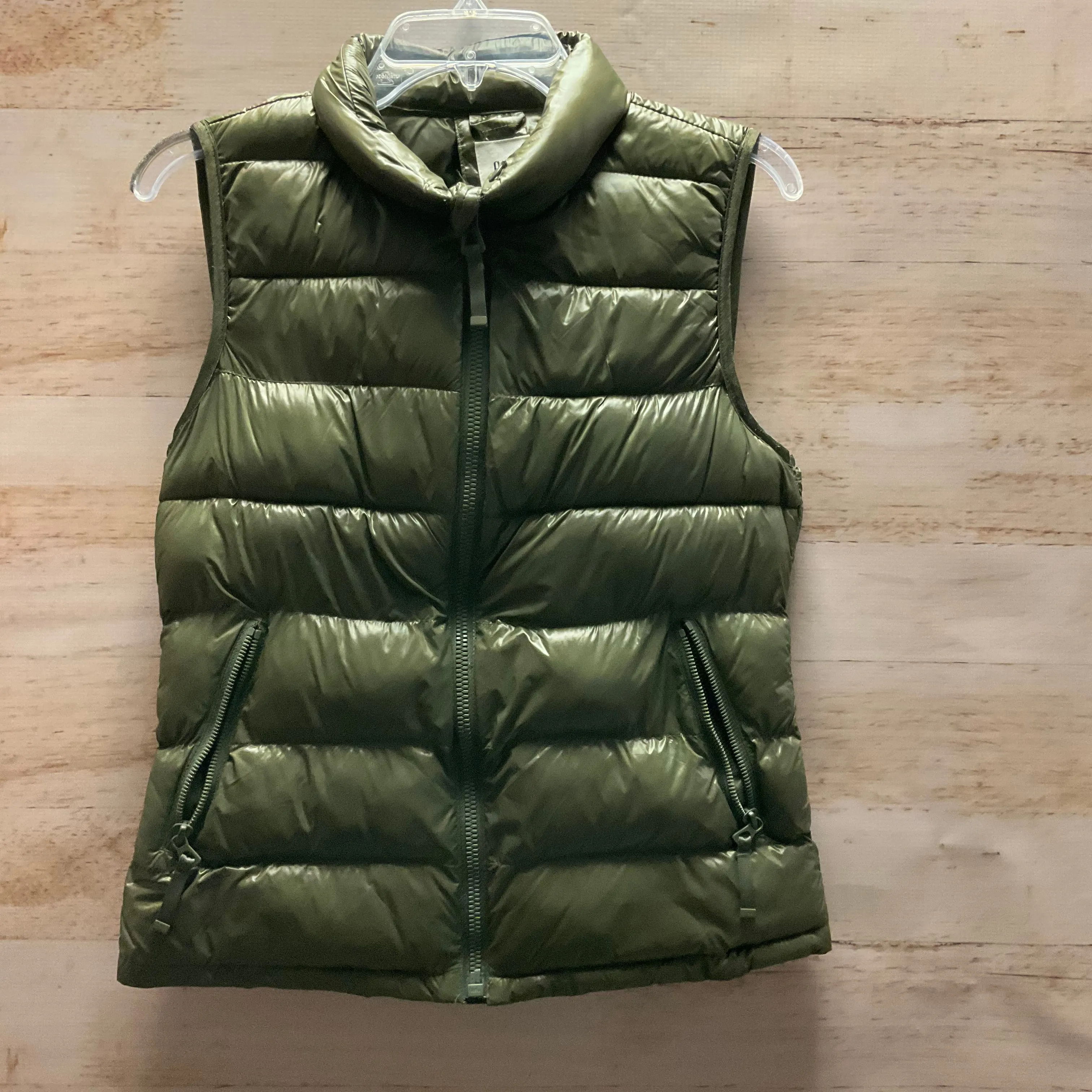 Vest Puffer & Quilted By Gap In Green, Size: S