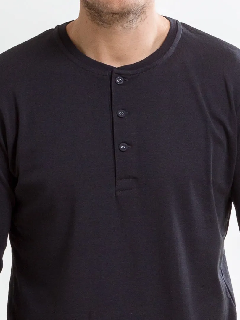 Victory, LS Henley 200, Slate Black